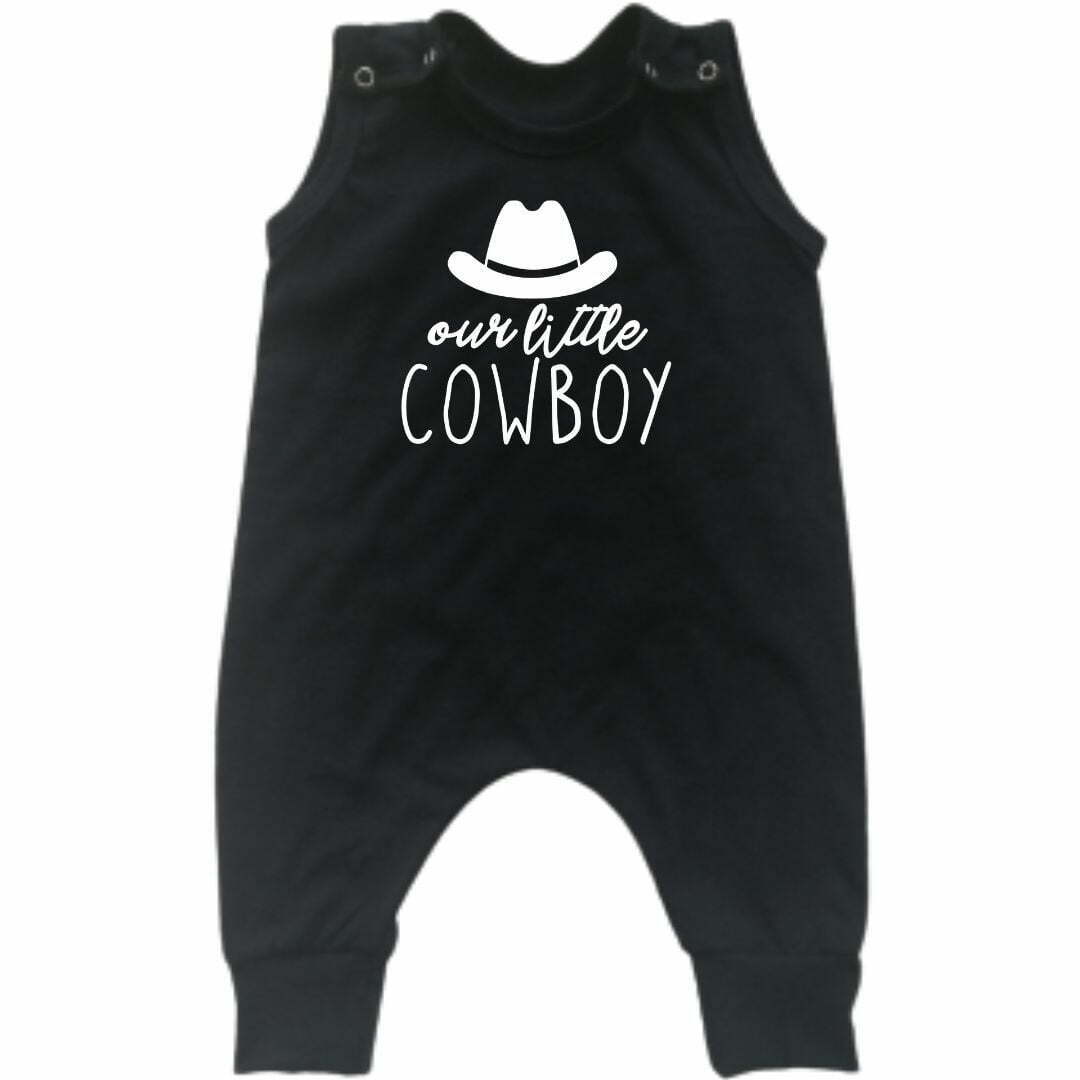 Our Little Cowboy Printed Design