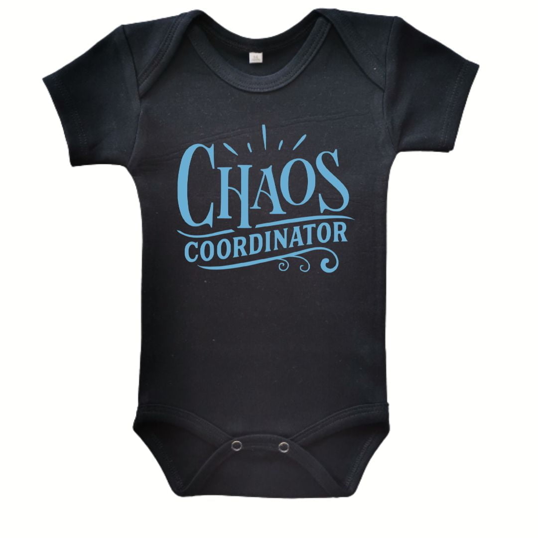 Chaos Light Blue Printed Design