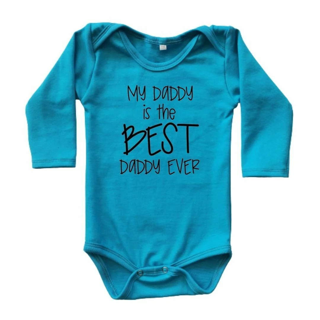 Best Daddy Ever Printed Baby Design