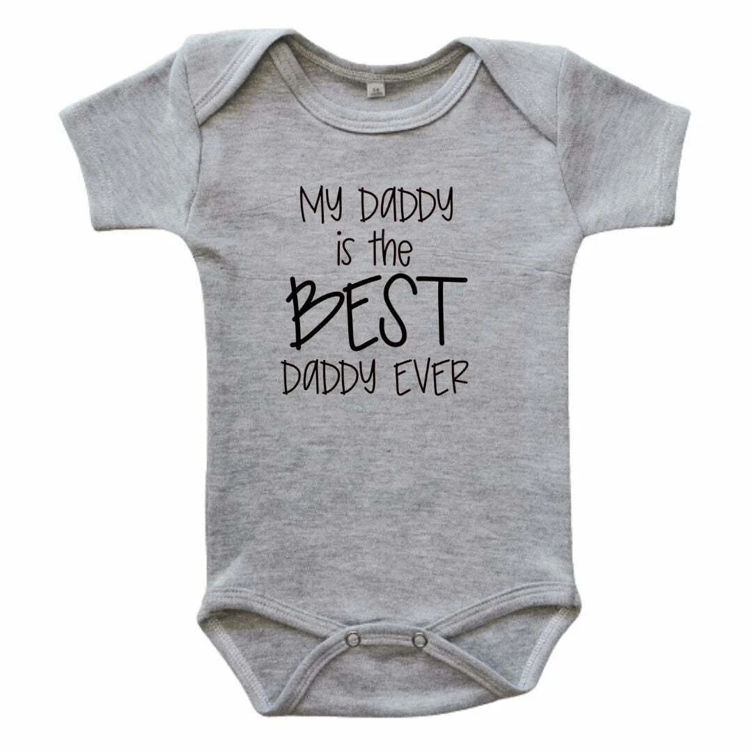 Best Daddy Ever Printed Baby Design