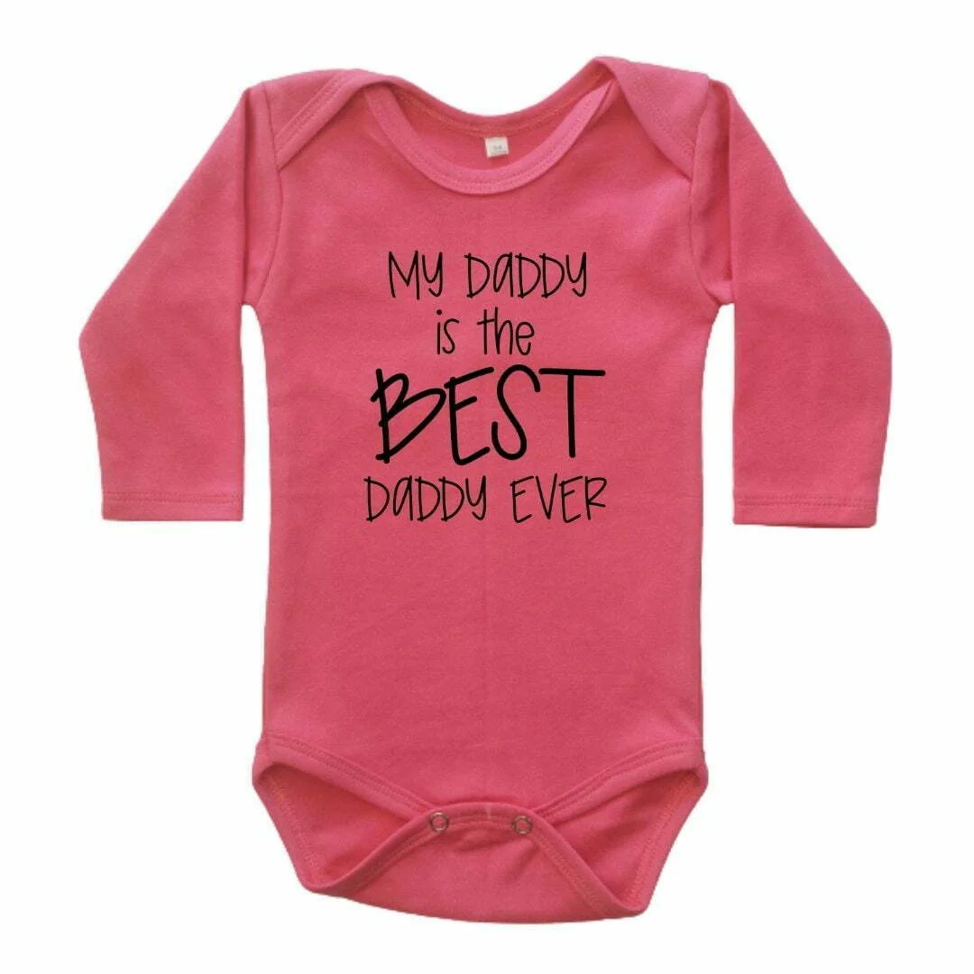 Best Daddy Ever Printed Baby Design