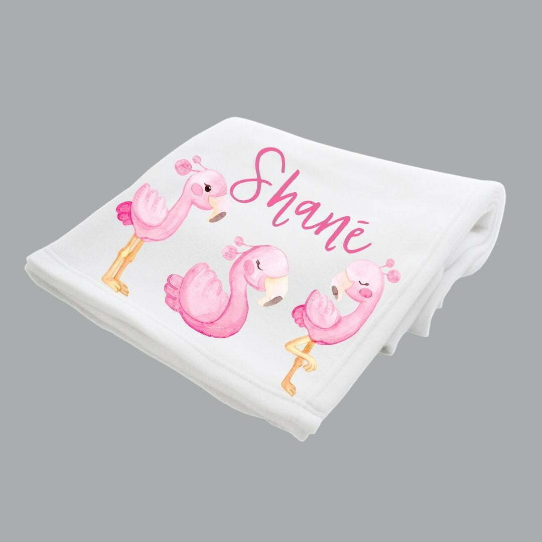 Burp Cloth Flamingo