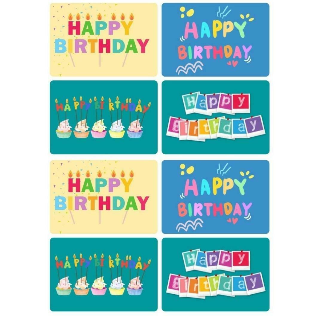 Birthday Stickers