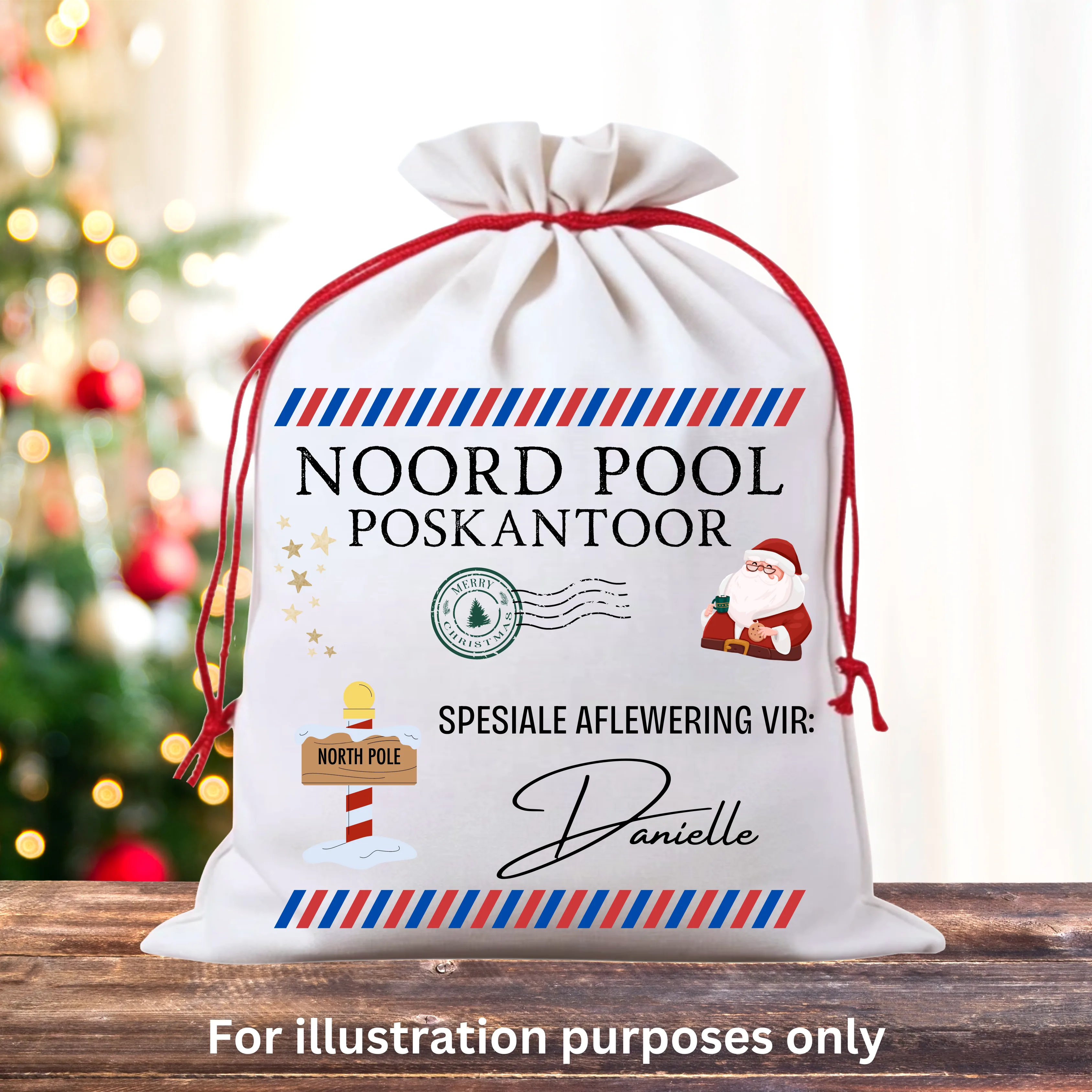 North Pole Post Office Mockup - Afr