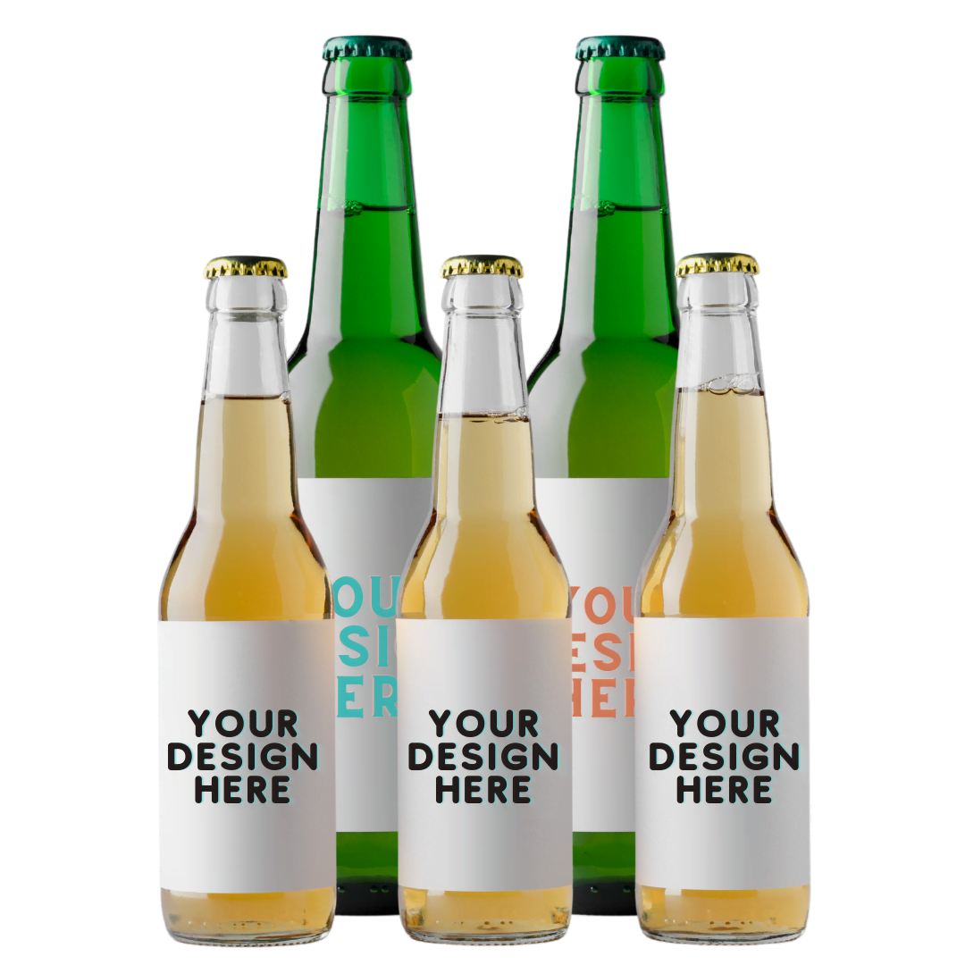 Customizable Beer Bottles Labels