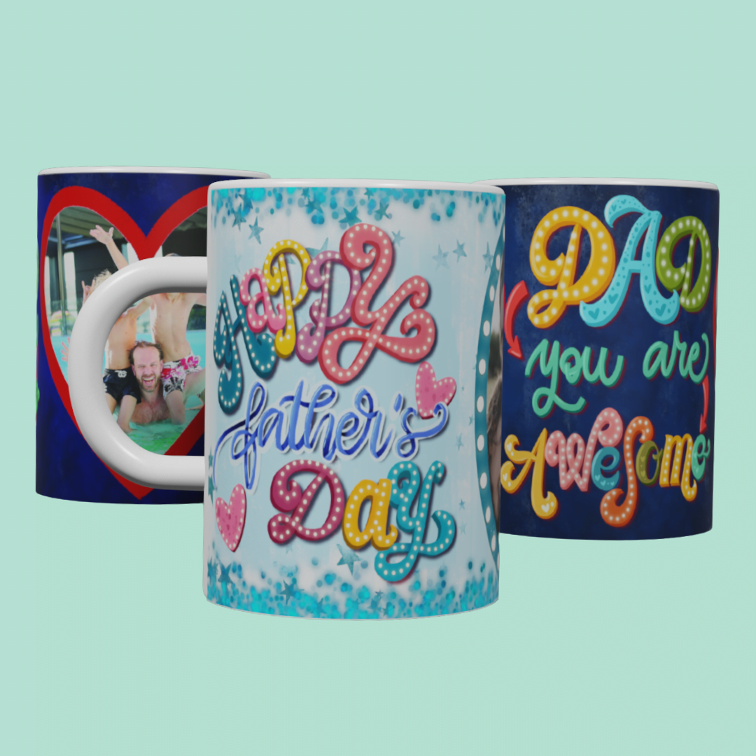 Fathers Day Mug Back