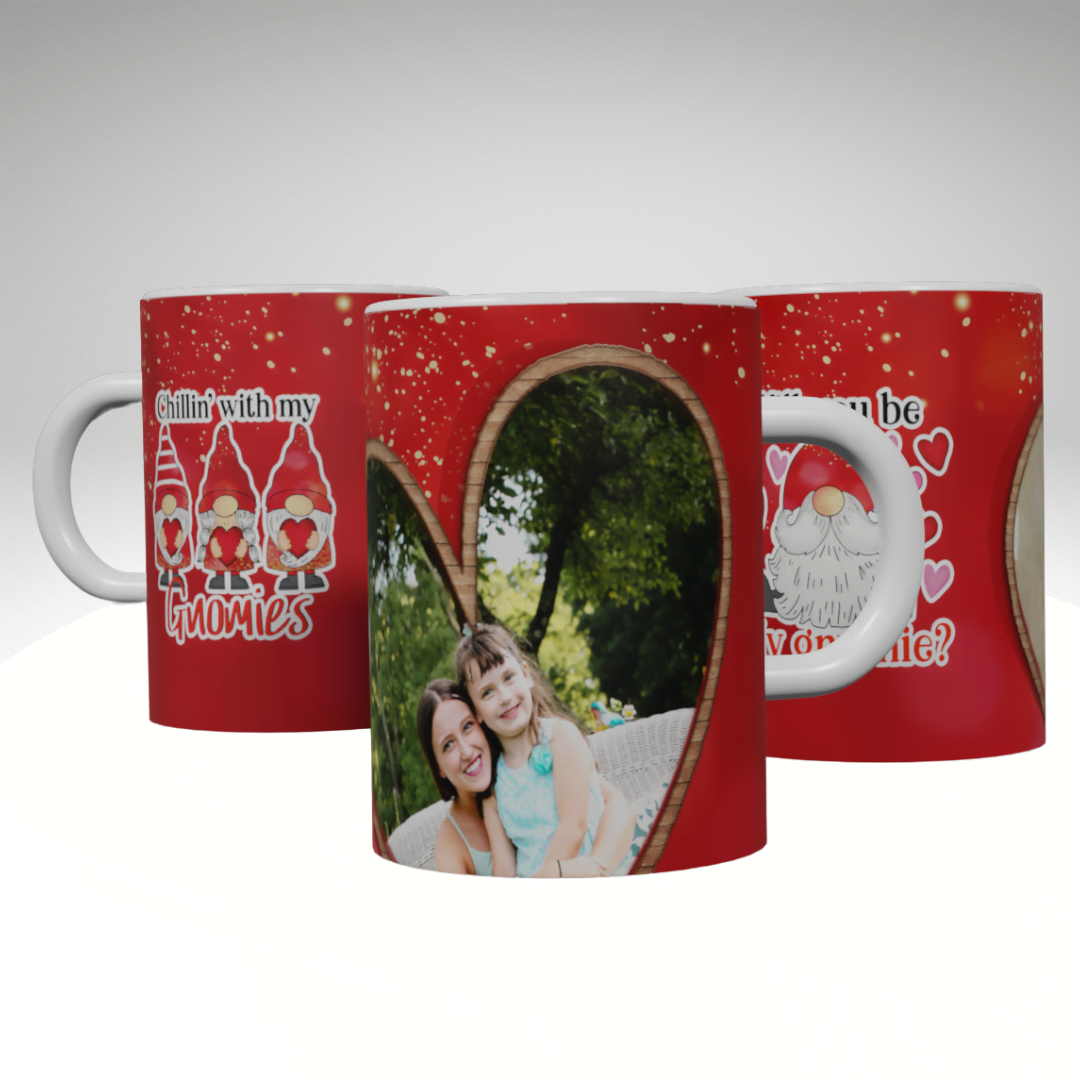 Red Picture Frame Valentines Mug Back 1