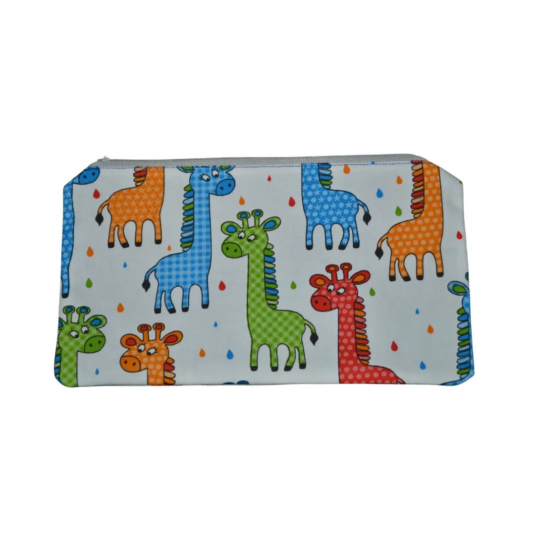 Girly Safari Animals Baby Bag - Clutch Bag Only