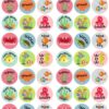 Fish Stickers pink