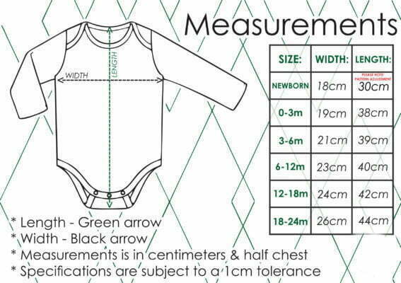 ONESIE-SIZE-CHART