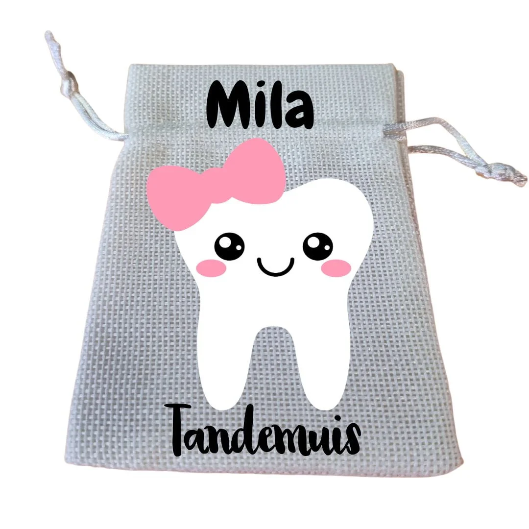 Tooth Fairy Bag - White