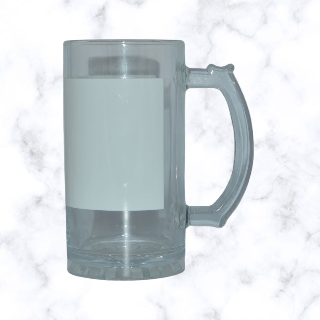 Clear Glass Beer Mug