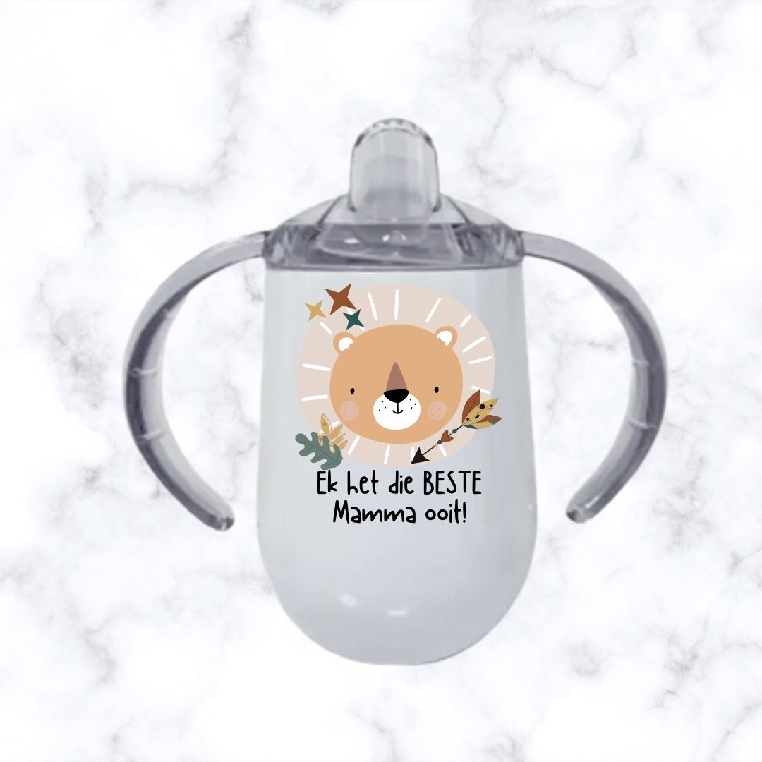 Leeu Baby Sippy Cup Egg-Shaped