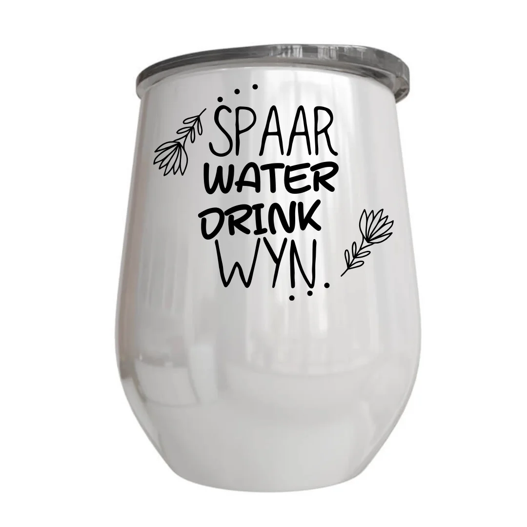 Spaar Water Wyn "Tumbler" | Personalised Printed