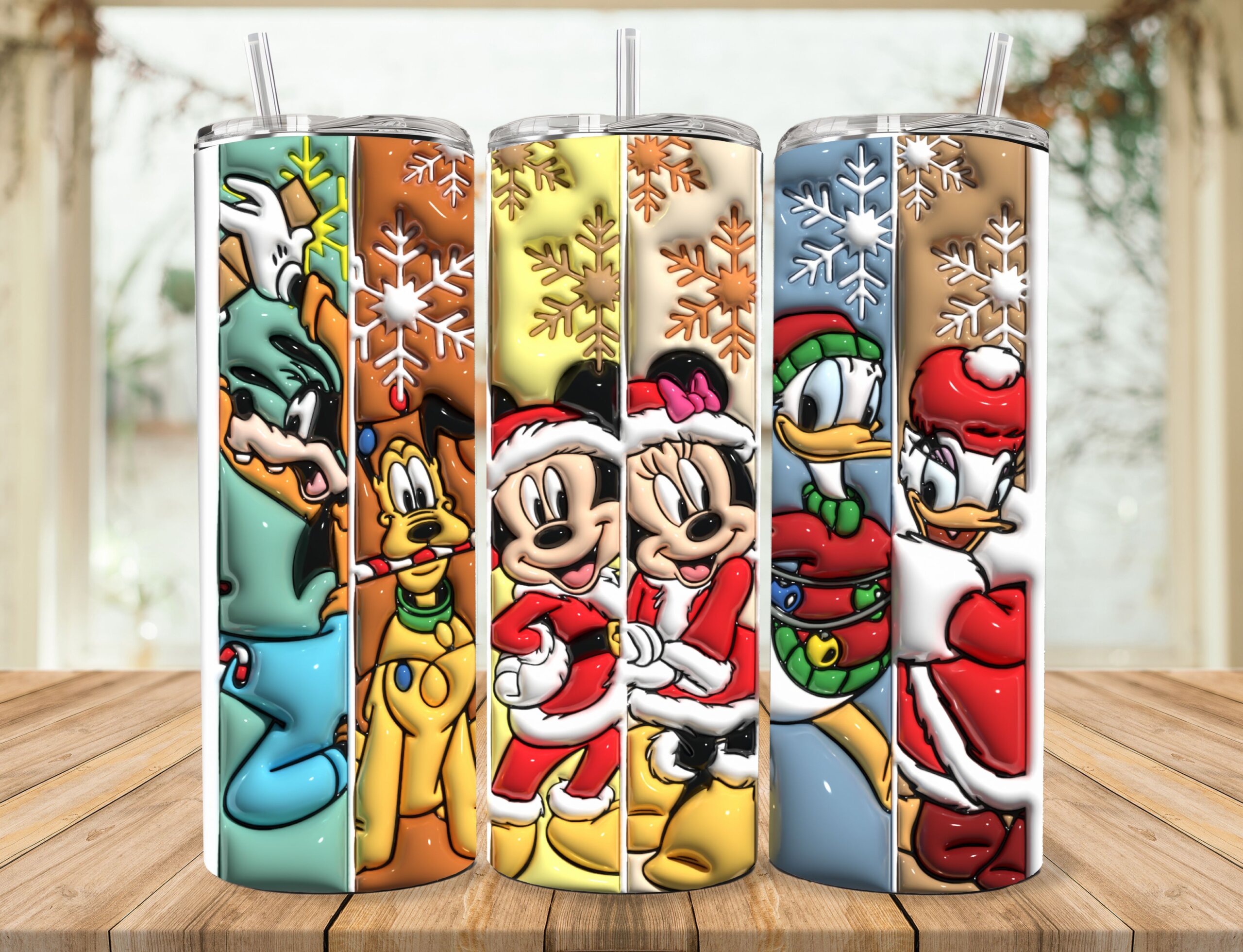 Disney Snowflakes 20oz Skinny Tumbler