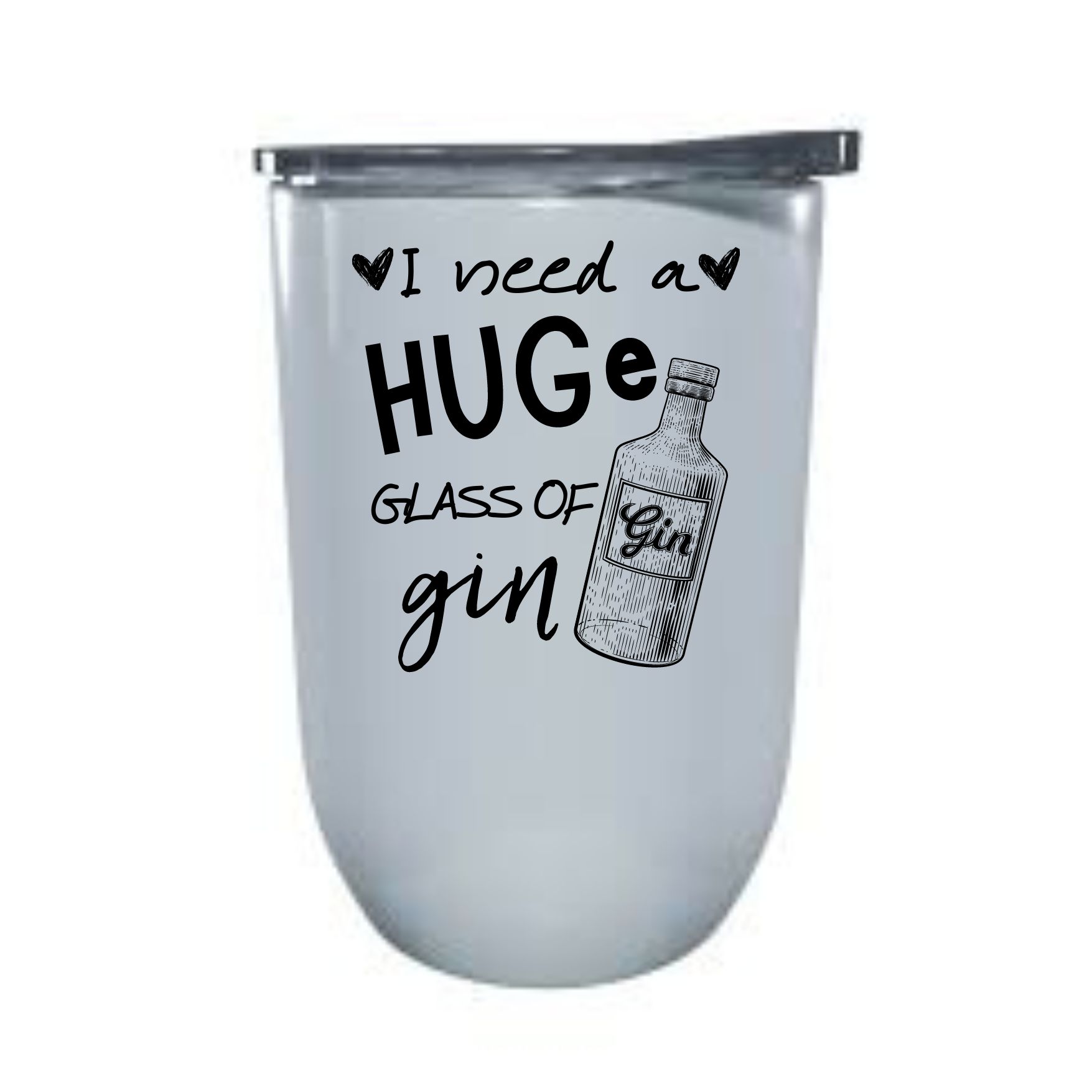 Glass of Gin Tumbler