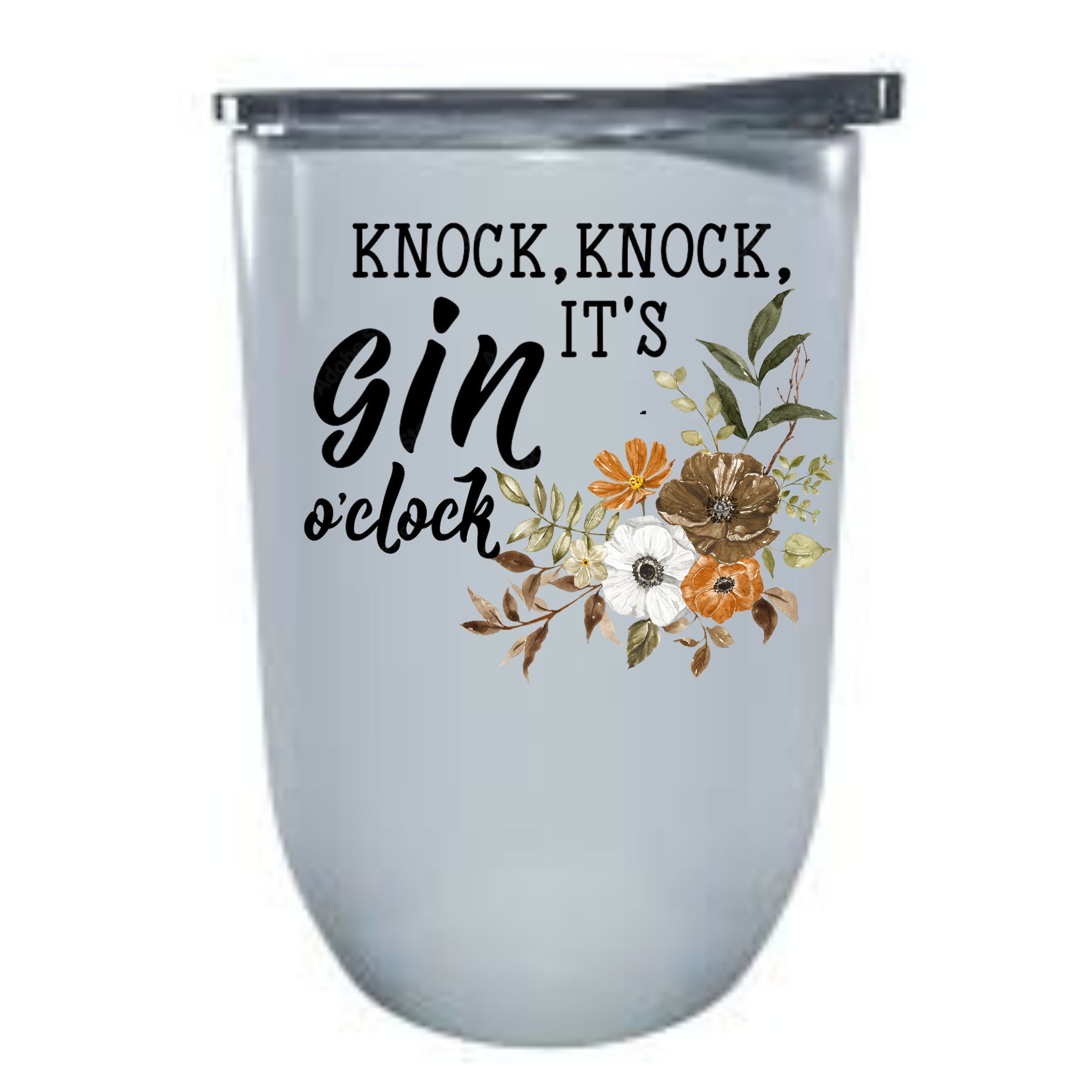 Knock Knock Gin o'clock Tumbler