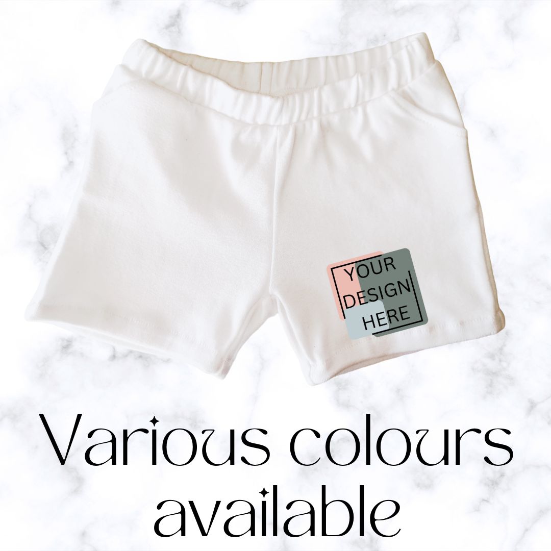 Custom Printed Boy Short Mockup