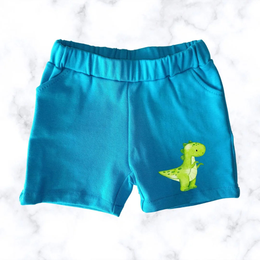 Green Dino Boy Short