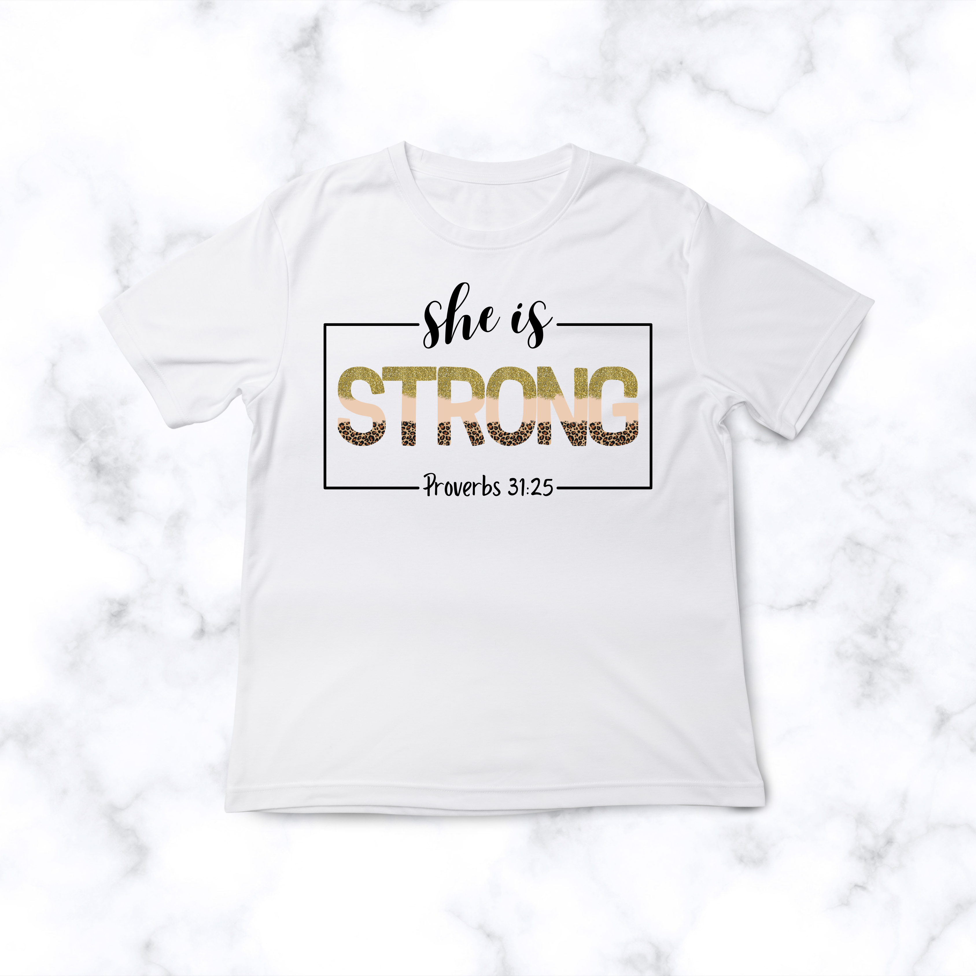 'She is STRONG' Ladies T-shirt