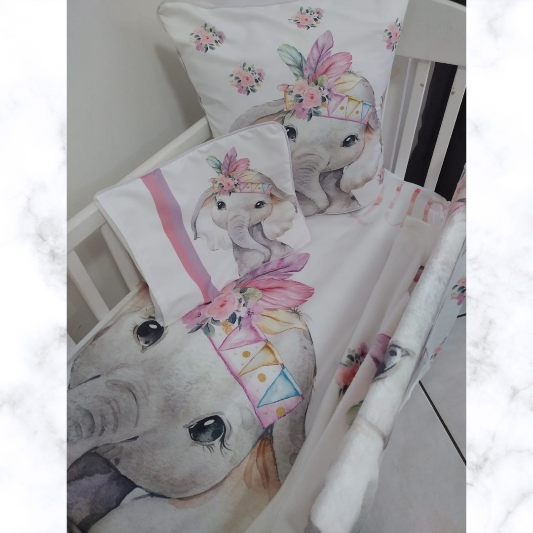 Baby Cot duvet Inner and Flat pillowcase